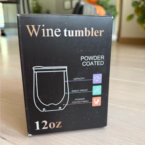 NWT Stainless Steel Red Wine Tumbler - Picture 5 of 5